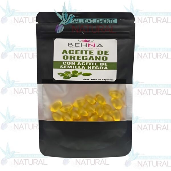 CÁPSULAS CON ACEITE DE ORÉGANO