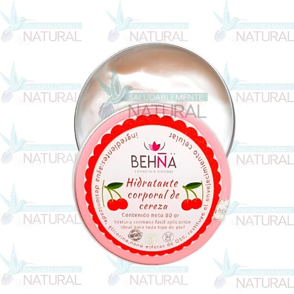 CREMA HIDRATANTE CORPORAL DE CEREZA 80g