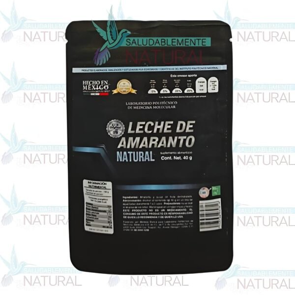 LECHE DE AMARANTO EN POLVO 40g