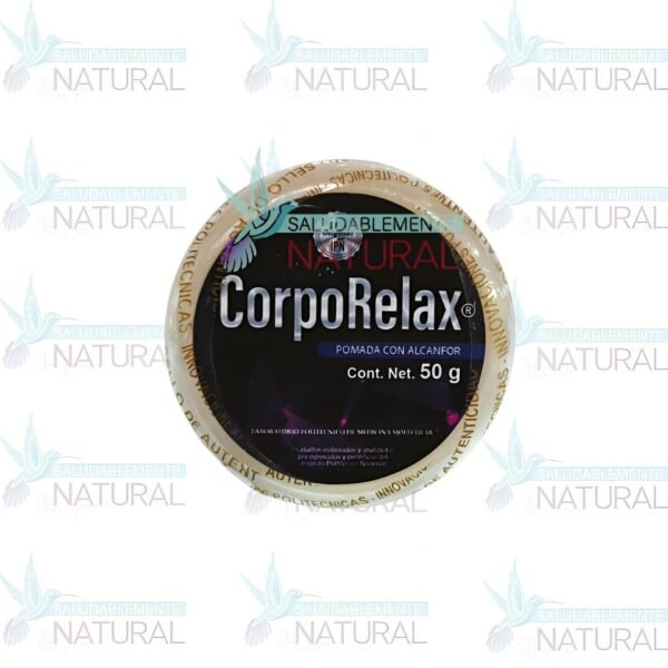 POMADA CORPORELAX CON ALCANFOR 50g