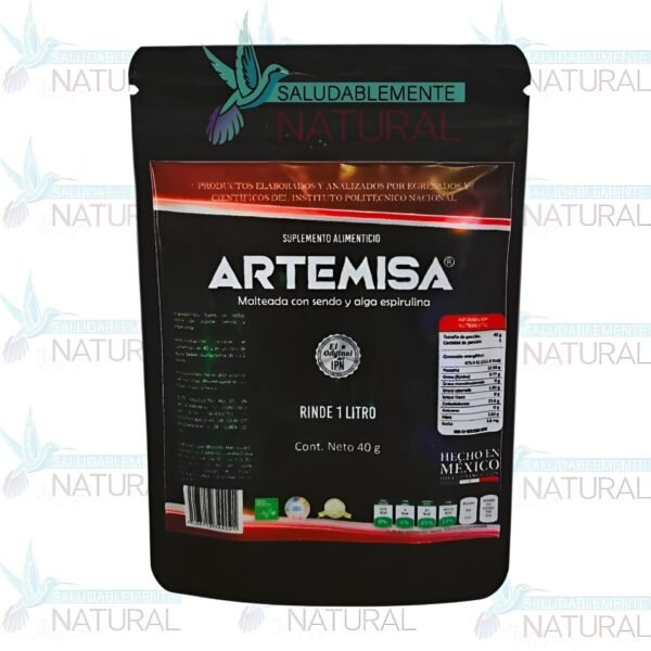 MALTEADA ARTEMISA CON SENDO Y ESPIRULINA 40g